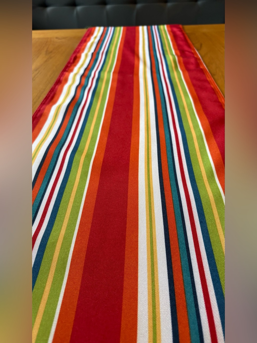 Olé! Fiesta Time 🆕 Gorgeous Colourful Table Runner - Reversible 13” x 72”